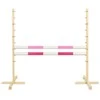 Šuolių kliūtis Hobby Horse 120 cm rožinė su dviem kartelėmis