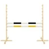 Šuolių kliūtis Hobby Horse juoda ir geltona 120 cm
