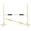 Šuolių kliūtis hobby horse juoda ir geltona 120 cm