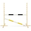Šuolių kliūtis Hobby Horse juoda ir geltona 120 cm