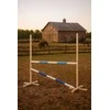 Šuolių kliūtis Hobby Horse ms 120 cm šviesiai mėlyna ir mėlyna su dviem kartimis