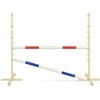 Šuolių kliūtis hobby horse raudona ir mėlyna 120 cm