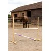 Šuolių kliūtis Hobby Horse smėlio ir šviesiai violetinė 160×120 cm