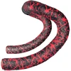 SUPACAZ Super Sticky Kush - Splat - Neaon Raudona + Raudona Plugs vairo juosta su kištukais