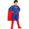 Supermeno kostiumas su šviesomis berniukams – DC Comics