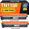 Supply Guy juodos spalvos tonerio kasetės su mikroschema, 2 vnt., suderinamos su Brother TN-1150