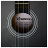 SUPRIMO CGS3 BK - classical guitar 4/4, juodas