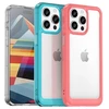 Hurtel Sustiprintas lankstus rėmelis iPhone 15 Pro Outer Space – dėklas telefonui mėlynos spalvos