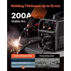 VEVOR MIG suvirinimo aparatas 200A 4-in-1