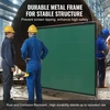 VEVOR Suvirinimo užuolaida su stovu, 183 cm x 244 cm, žalia