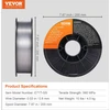 VEVOR Fluxinė suvirinimo viela E71T-GS 0.8 mm 4.5kg