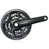 Priekinis žvaigždžių blokas Shimano ALTUS FC-M311-48T 170MM 7/8-speed juodas-48X38X28T