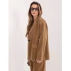 Švarkas moterims -IT-MA-FL9958.90-camelowy