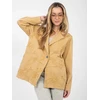 Švarkas moterims -IT-MA-FL9992.97-camelowy
