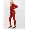 Švarkas moterims -LK-MA-507798.51P-bordo
