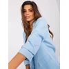 Švarkas moterims -LK-MA-509034.85-šviesiai mėlyna