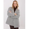 Švarkas moterims -LK-MA-510148.00-pilka
