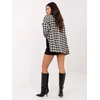 Švarkas moterims LK-MA-510158.96-juoda-balta