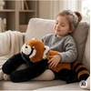 Woopie sensorinis pliušinis žaislas raudonoji Panda 1kg