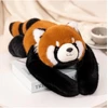 Woopie pliušinis žaislas raudonoji Panda 1,5kg sensorinis