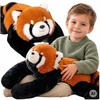 Woopie pliušinis žaislas raudonoji Panda 1,5kg sensorinis