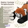 Woopie pliušinis žaislas raudonoji Panda 1,5kg sensorinis