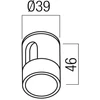 Šviečiančio kabelio XLOOP 18MM laikiklis