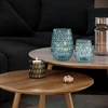 AmeliaHome Šviesiai mėlyna LED dekoracija 11×13