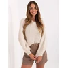 Sweter-MI-SW-1909.21-jasny smėlio spalva