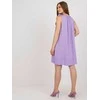 Šviesiai violetinės spalvos suknelė