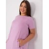 Šviesiai violetinės spalvos suknelė
