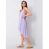Šviesiai violetinės spalvos suknelė