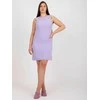 Šviesiai violetinės spalvos suknelė