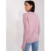 Šviesiai violetinis megztinis
