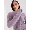 Šviesiai violetinis megztinis