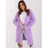 Šviesiai violetinis megztinis