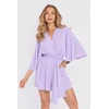 Šviesiai violetinis trumpas kombinezonas Moe