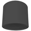Šviestuvo COMFORT paviršinio montavimo rėmelis, juodas, 215mm