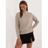 Sweter-AT-SW-2339.54-ciemny bezowy