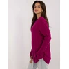 Sweter-AT-SW-2343.88-ciemny violetinė