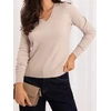 Sweter-IR-SW-BWE602.13P-smėlio spalva
