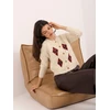 Sweter-IR-SW-RR1395.46-jasny smėlio spalva