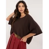 Sweter-IT-SW-0811.82P-ciemny ruda