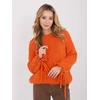 Megztinis moteriškas oversize oranžinis