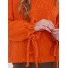 Megztinis moteriškas oversize oranžinis