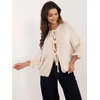 Sweter-MI-SW-2911.91-jasny smėlio spalva