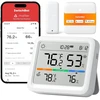SwitchBot 5 funkcijų belaidė oro stotelė su IP65 lauko jutikliu ir Matter Hub Mini W4900000