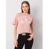 T-shirt-157-TS-0086.60P-ciemny rožinė