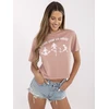 T-shirt-157-TS-0086.60P-ciemny rožinė
