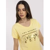 T-shirt-CLM-TS-1729.86-geltona